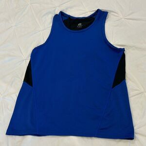Champion Men’s Blue & Black Athletic Activewear Tank Top Size Medium
